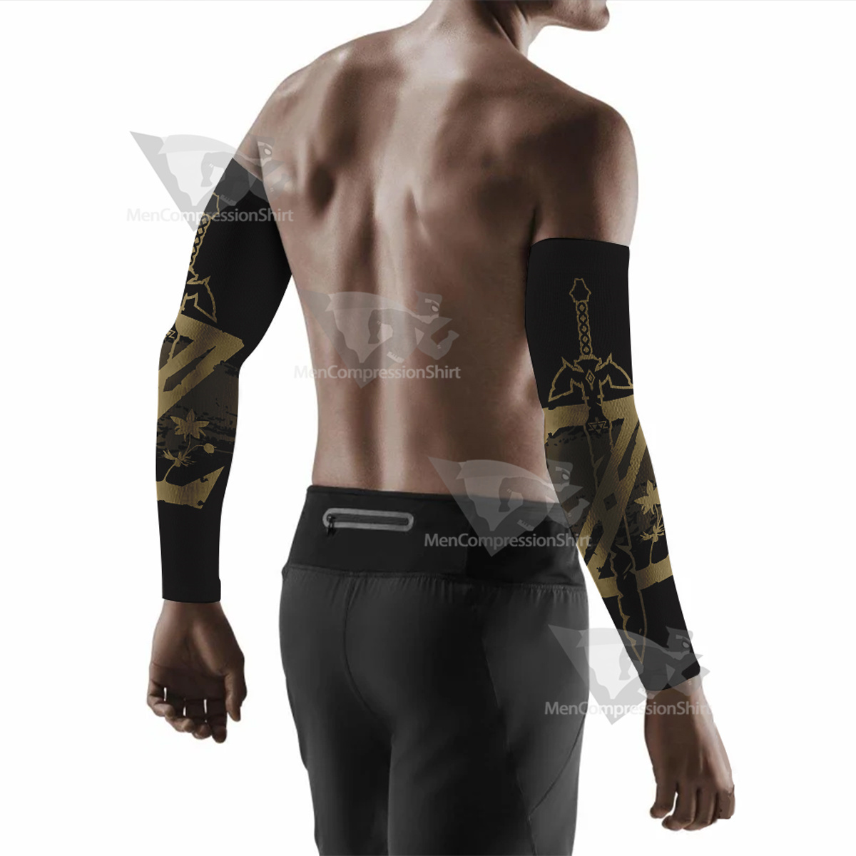 The Legend Of Zelda Master Sword Z Compression Arm Sleeve