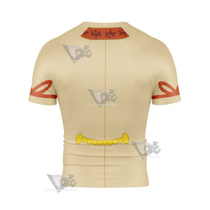The Legend Of Zelda Purah Short Sleeve Compression Shirt