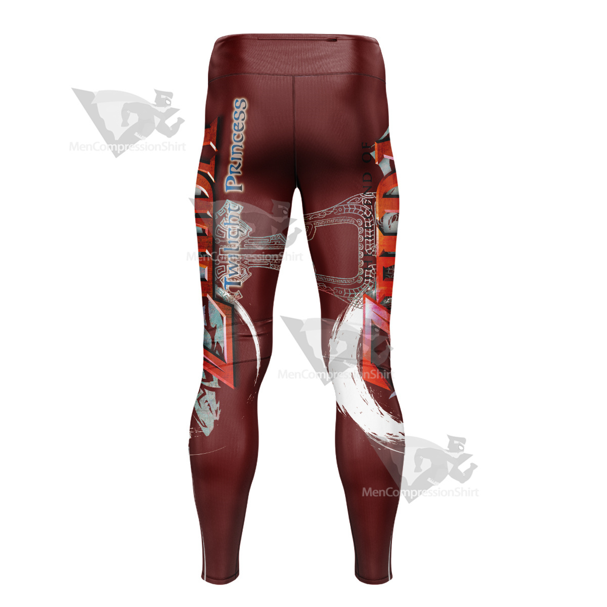 The Legend Of Zelda Twilight Princess Men Compression Legging-MensCompressionShirt