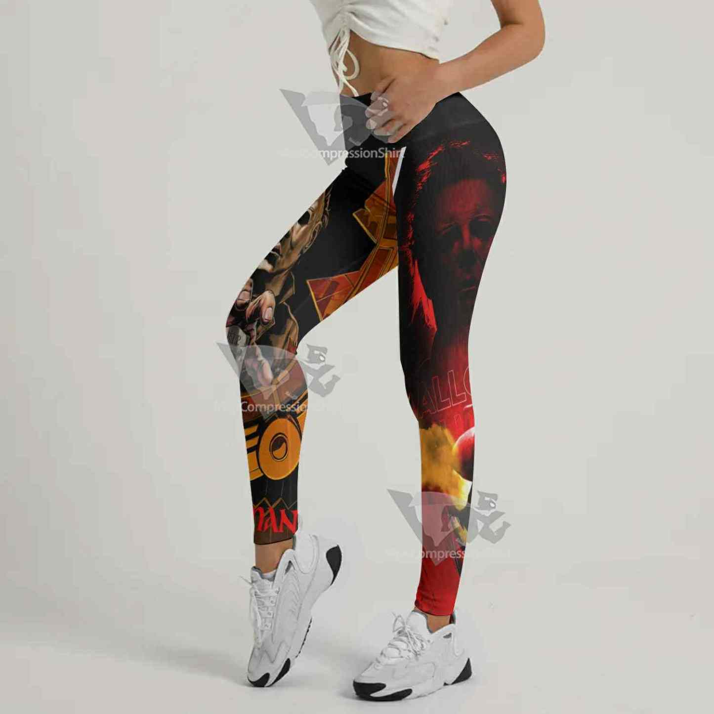 The Night He Came Home Leggings