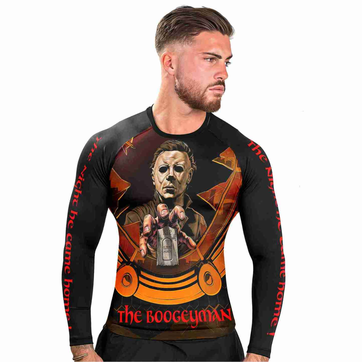 The Night He Came Home Long Sleeve Rash Guard