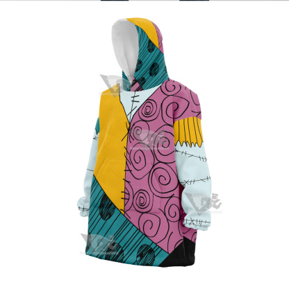The Nightmare Before Christmas Sally Snug Oversized Blanket Hoodie