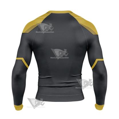Dc The Ray Grey Cosplay Long Sleeve Compression Shirt
