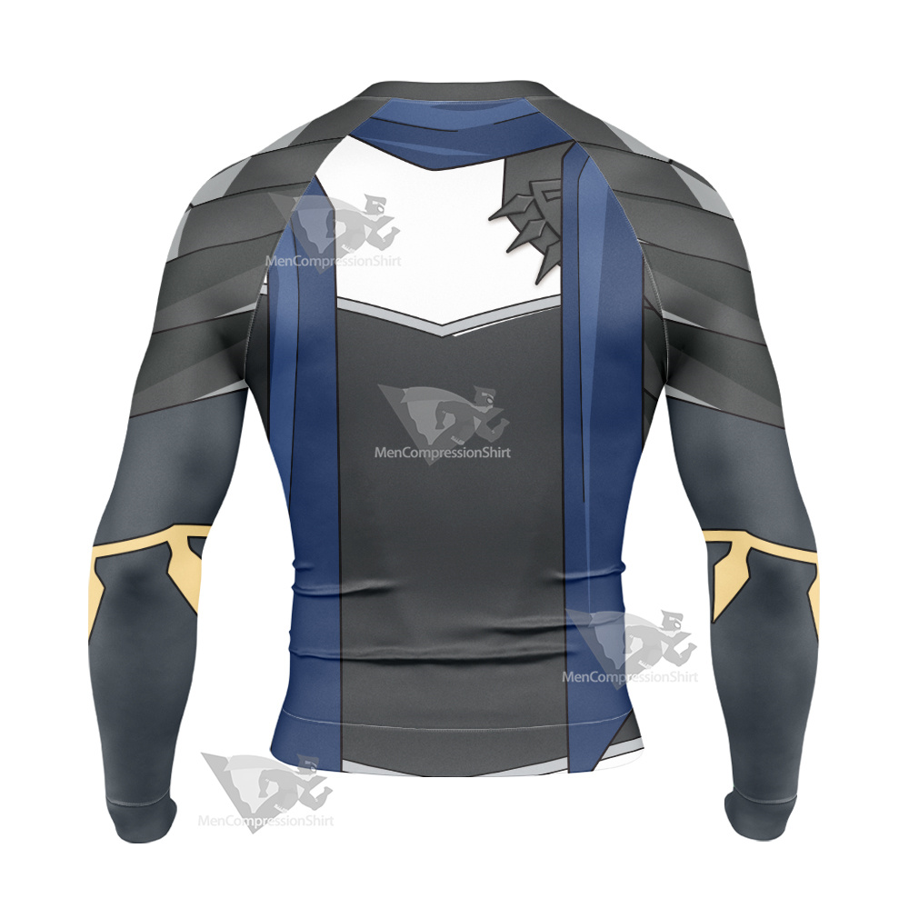 The Rising Of The Shield Ren Amaki Long Sleeve Compression Shirt