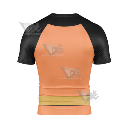 The Secret Saturdays Doc Orange Cosplay Short Sleeve Compression Shirt