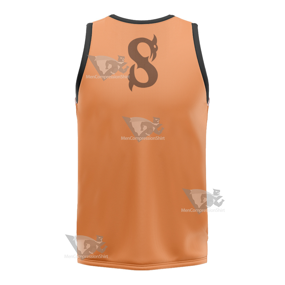 The Secret Saturdays Zak Yellow Csplay Basketball Jersey