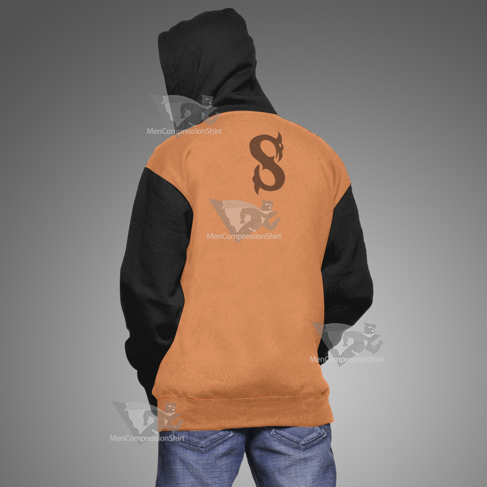 The Secret Saturdays Zak Yellow Csplay Hoodie