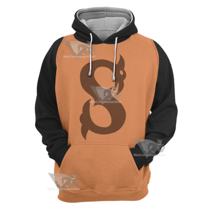 The Secret Saturdays Zak Yellow Csplay Hoodie