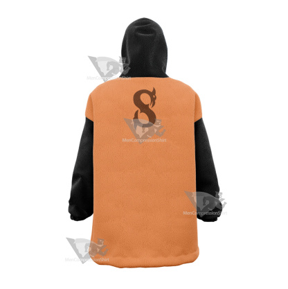 The Secret Saturdays Zak Yellow Csplay Snug Oversized Blanket Hoodie