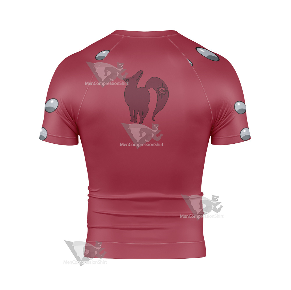 The Seven Deadly Sins Ban Short Sleeve Compression Shirt