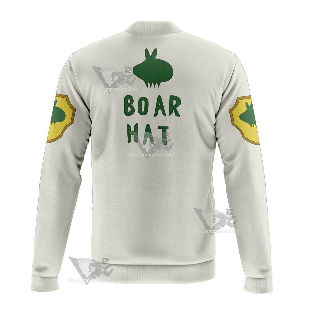 The Seven Deadly Sins Meliodas Boar Hat Bomber Jacket