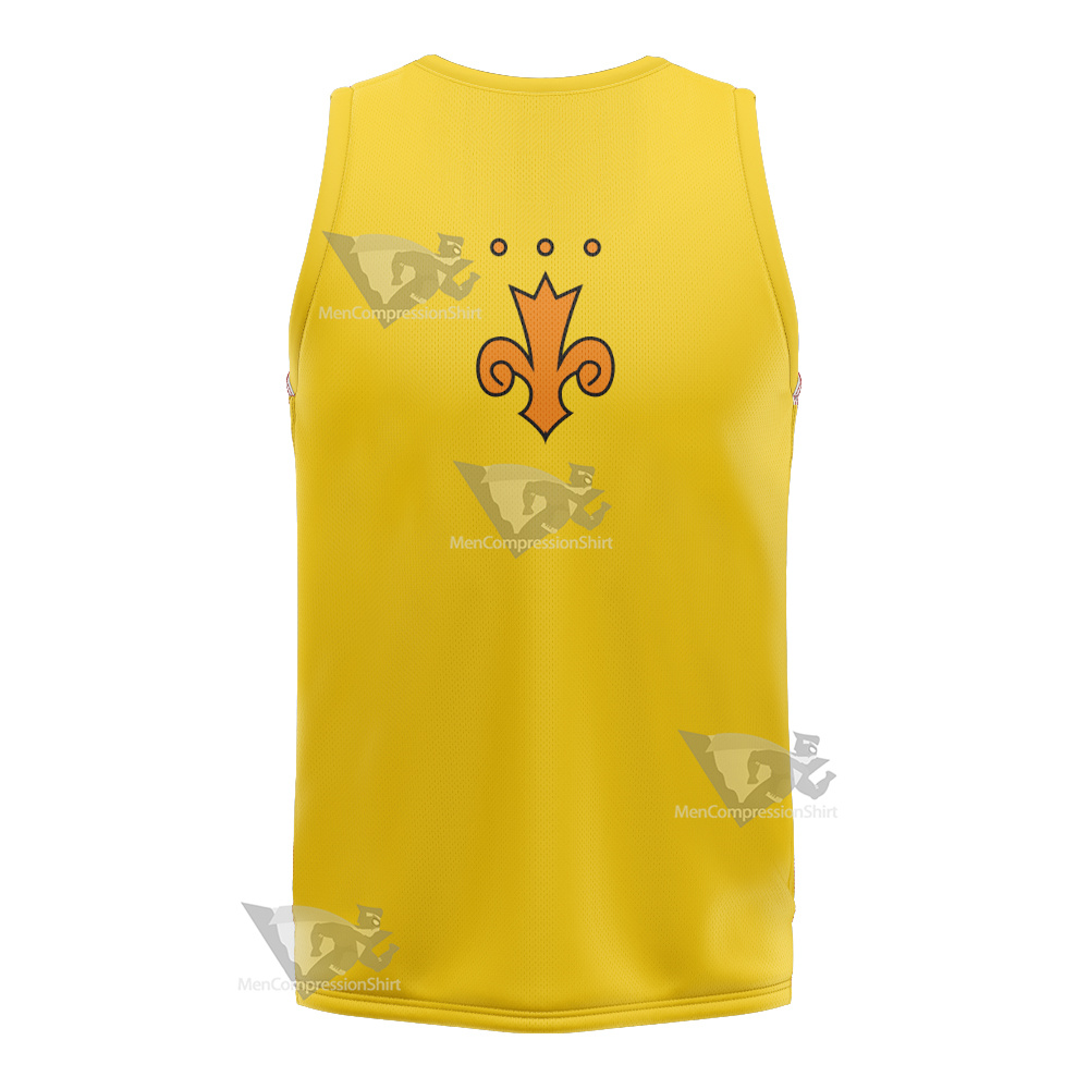 The Seven Deadly Sins Tristan Liones Yellow Basketball Jersey