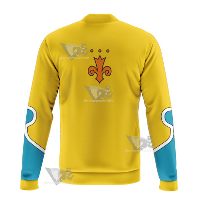 The Seven Deadly Sins Tristan Liones Yellow Bomber Jacket