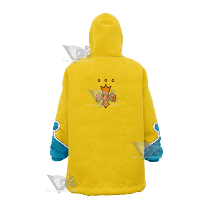 The Seven Deadly Sins Tristan Liones Yellow Snug Oversized Blanket Hoodie