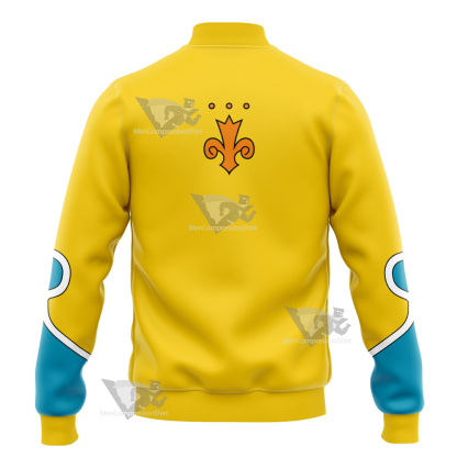 The Seven Deadly Sins Tristan Liones Yellow Varsity Jacket
