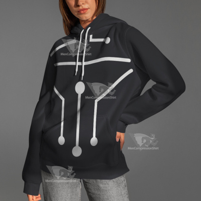 The Zeta Project Rosalie Rowan Black Cosplay Hoodie