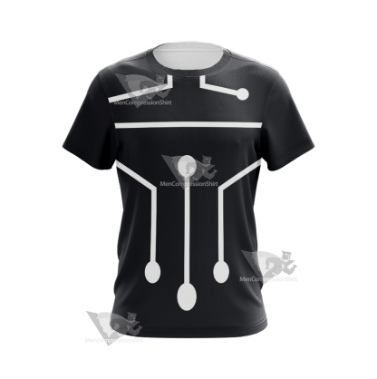 The Zeta Project Rosalie Rowan Black Cosplay T-Shirt