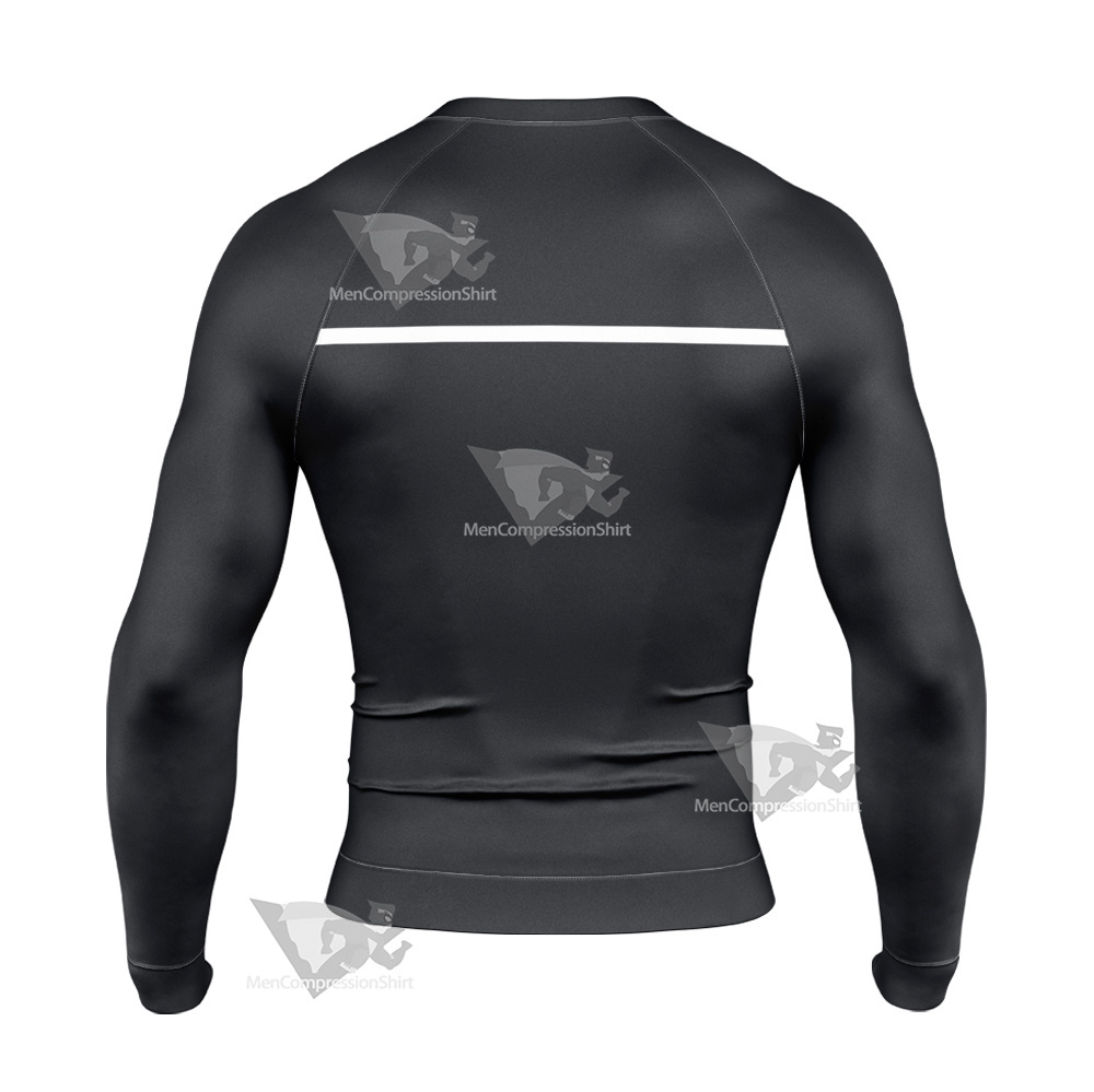 The Zeta Project Rosalie Rowan Black Long Sleeve Compression Shirt