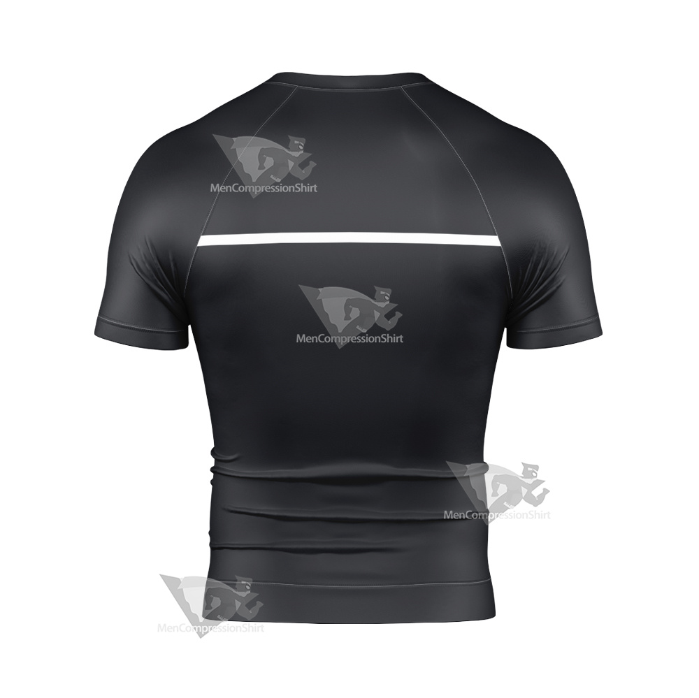 The Zeta Project Rosalie Rowan Black Short Sleeve Compression Shirt