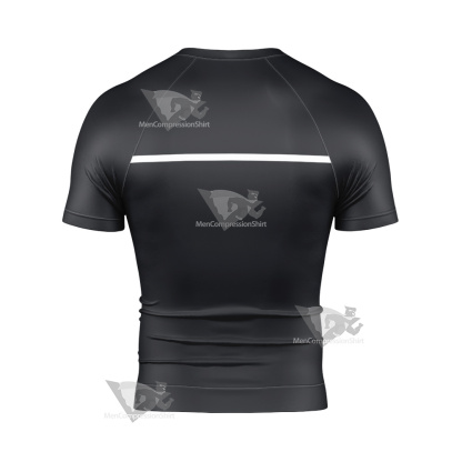 The Zeta Project Rosalie Rowan Black Short Sleeve Compression Shirt