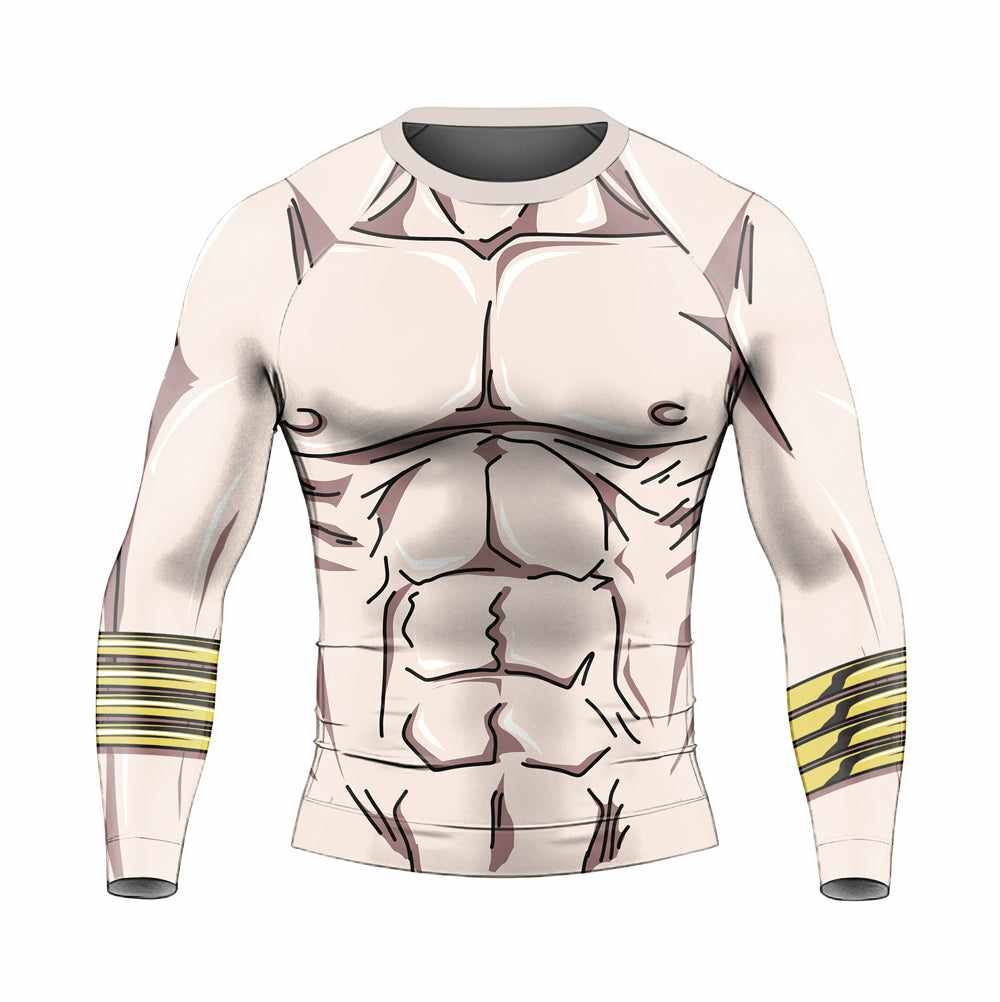Thunder God Enel One Piece Long Sleeve Rash Guard