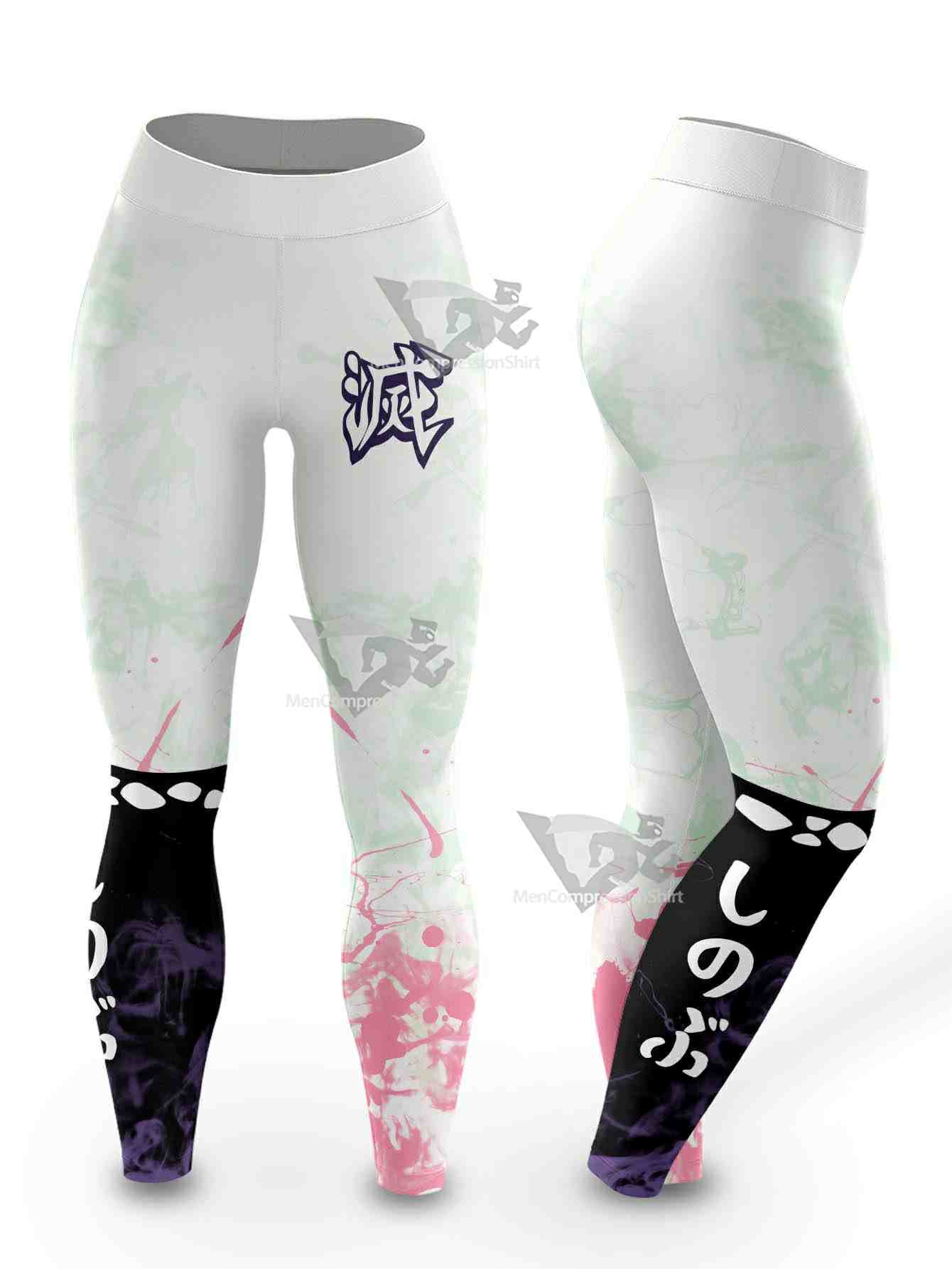 Tie Dye Shinobu Women Compression Leggings