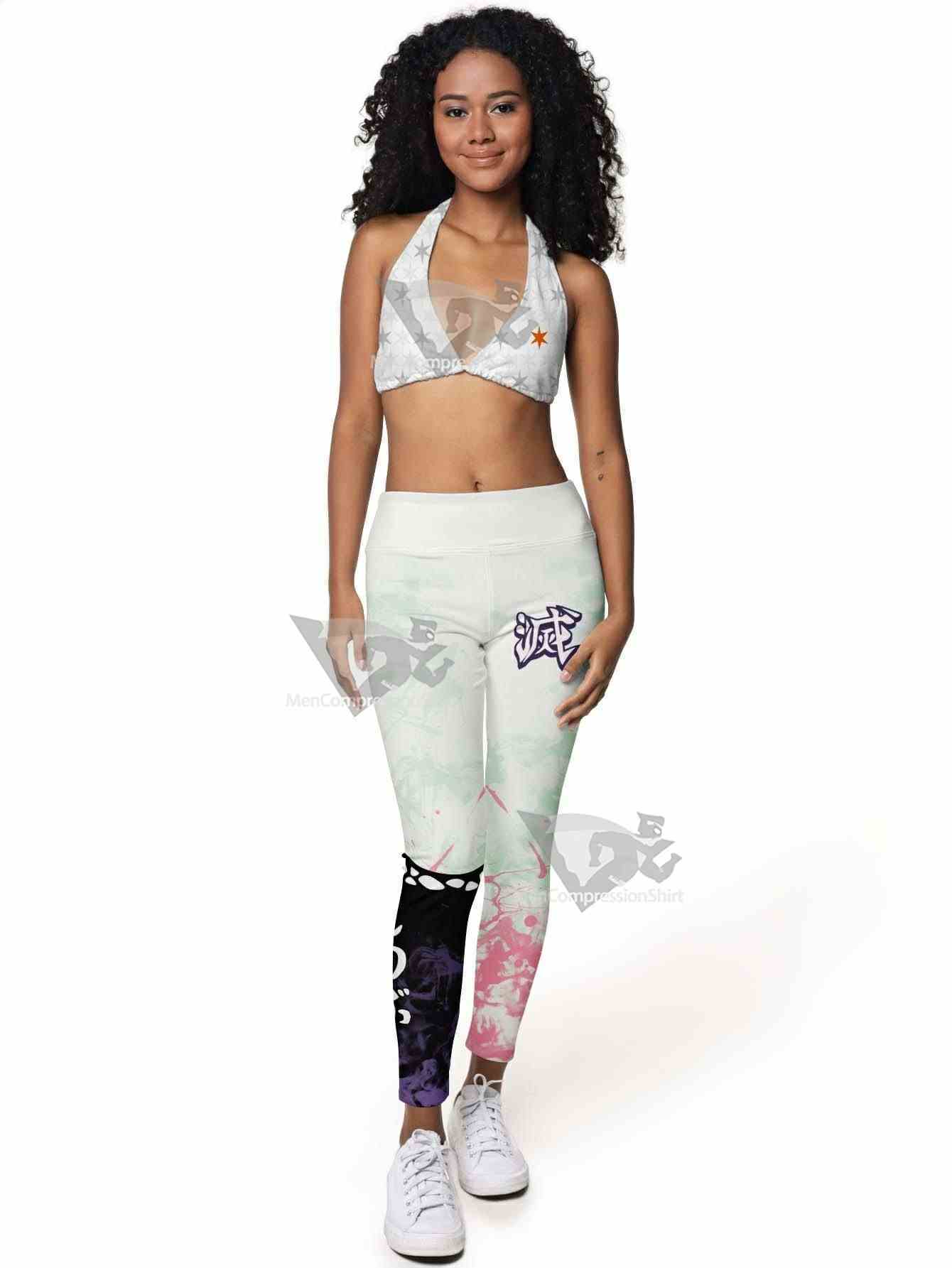 Tie Dye Shinobu Women Compression Leggings