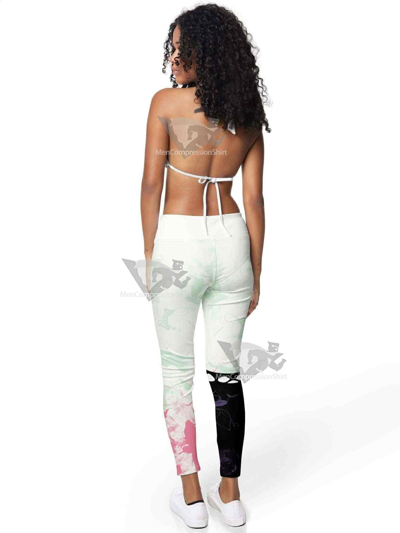 Tie Dye Shinobu Women Compression Leggings