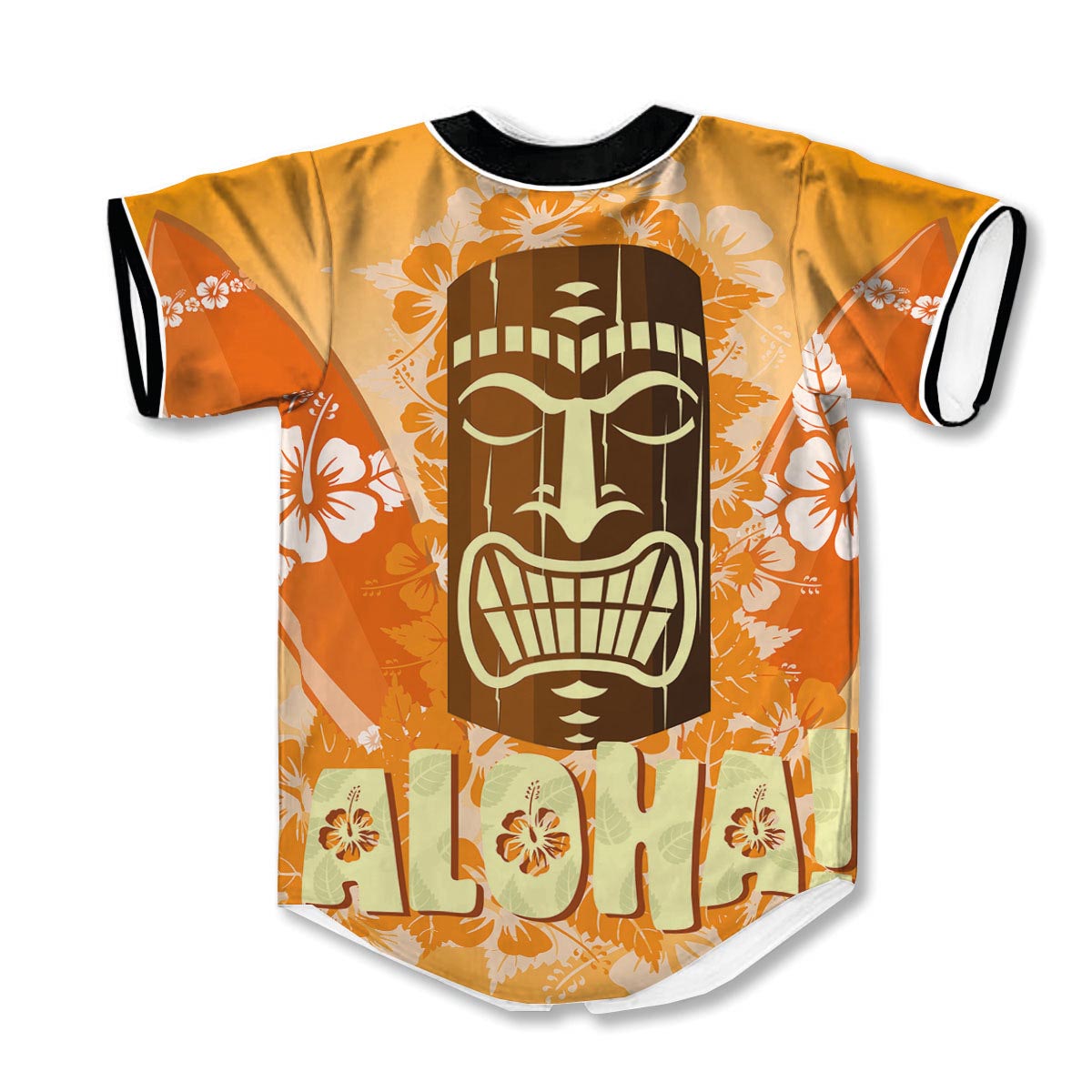 Tiki Aloha 3d Print Full Size Baseball Jerseys