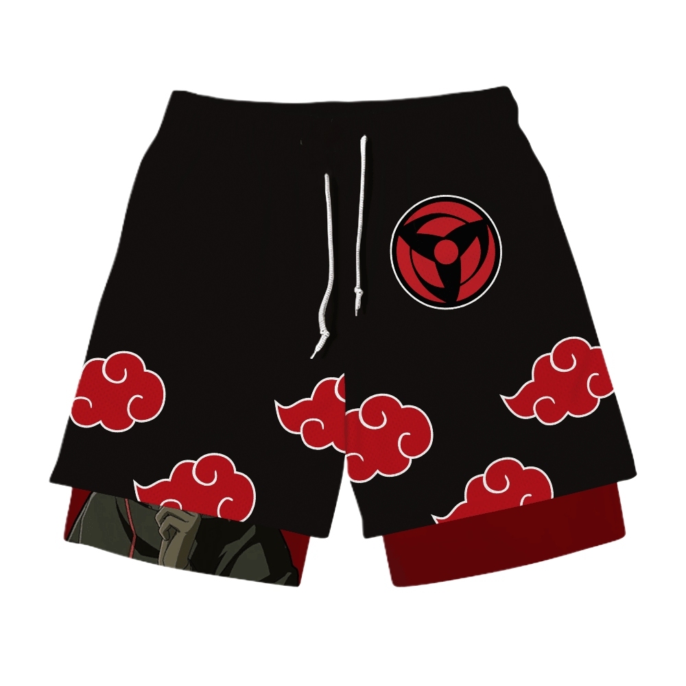 Tobi Anime Compression Gym Shorts