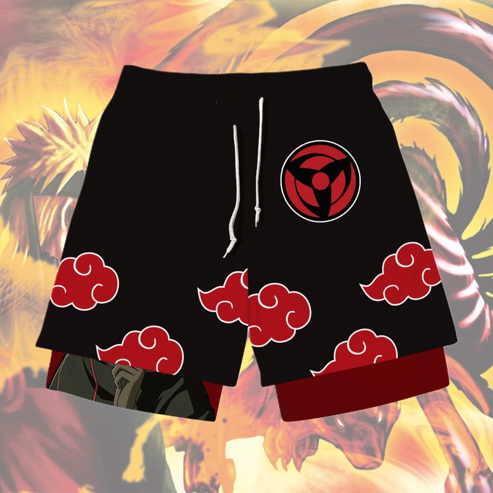 Tobi Anime Compression Gym Shorts