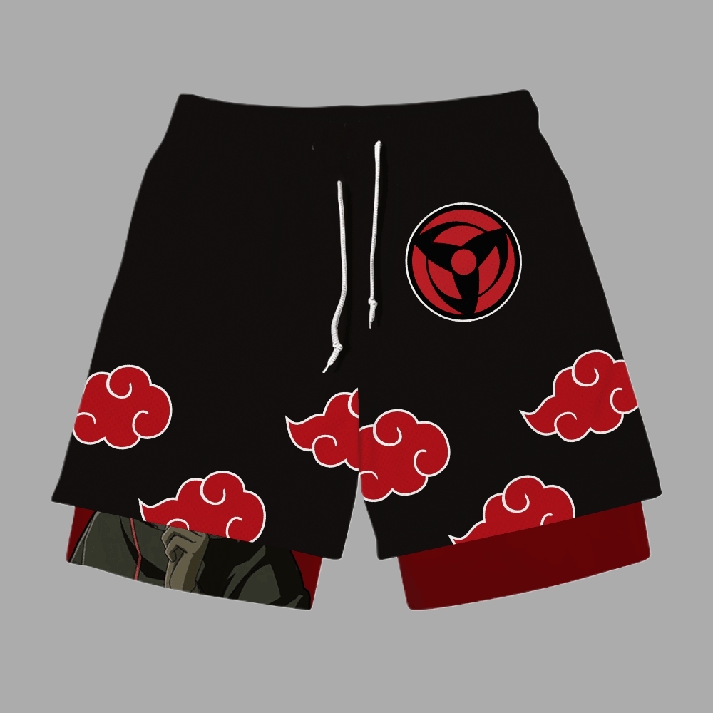 Tobi Anime Compression Gym Shorts