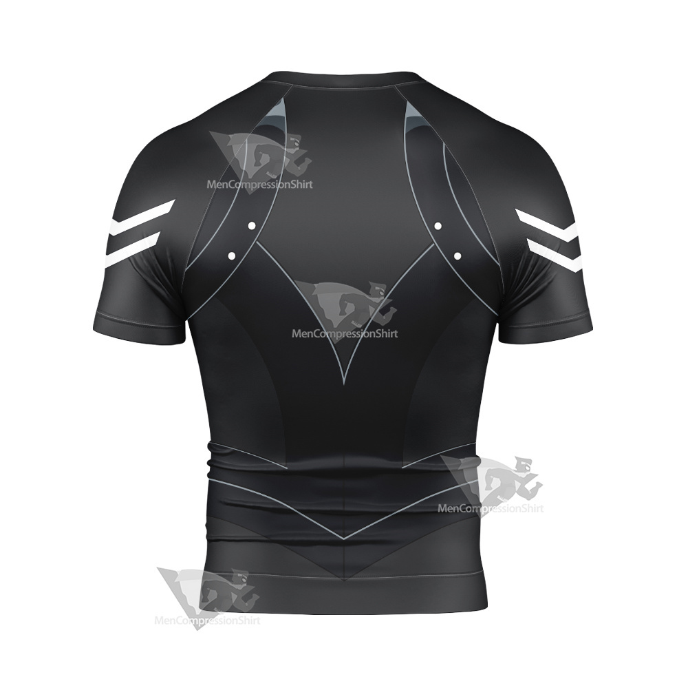 Tokyo Ghouls Ken Kaneki Short Sleeve Compression Shirt