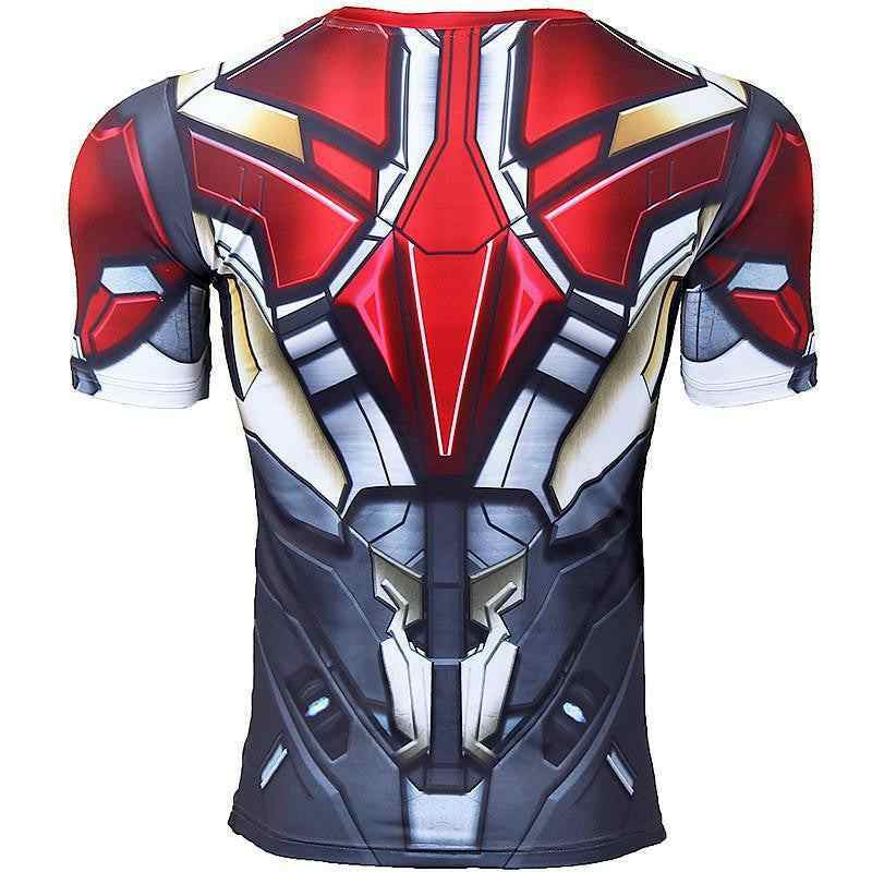 Tony Stark Compression Shirts For Men