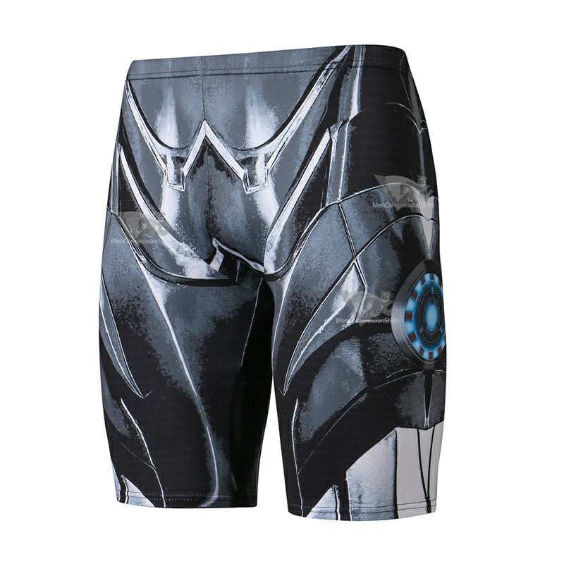 Tony Stark Compression Shorts For Men