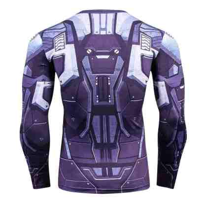 Tony Stark Long Sleeve Compression Shirts