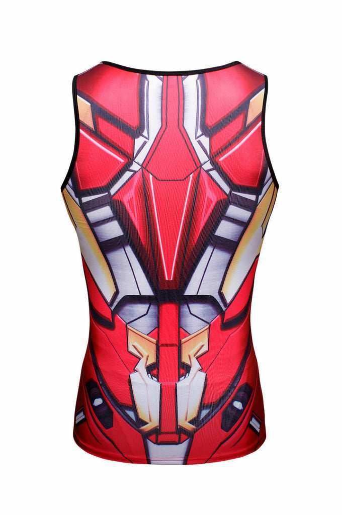 Tony Stark Man Compression Tank Top