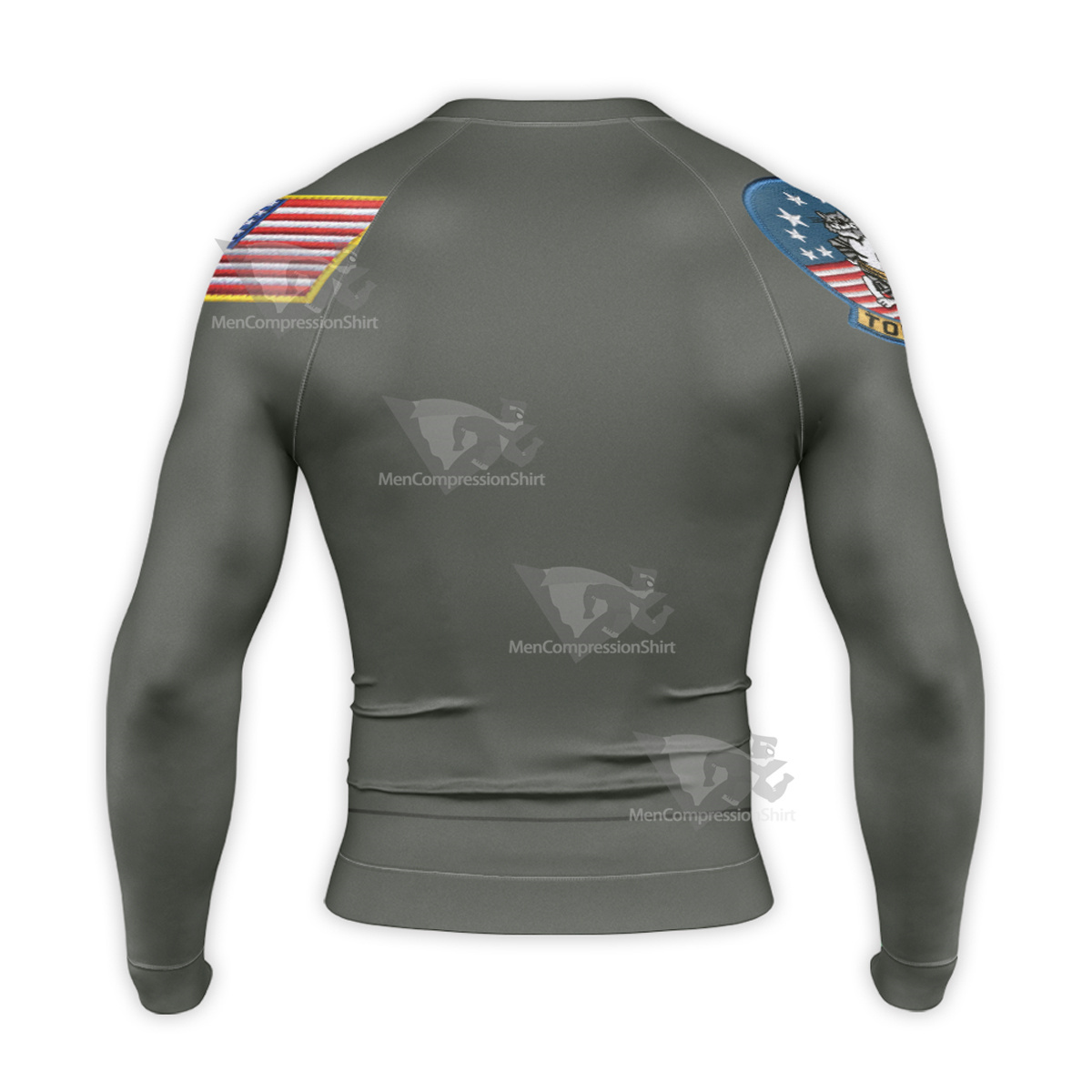 Top Gun Pete Mitchell Long Sleeve Compression Shirt