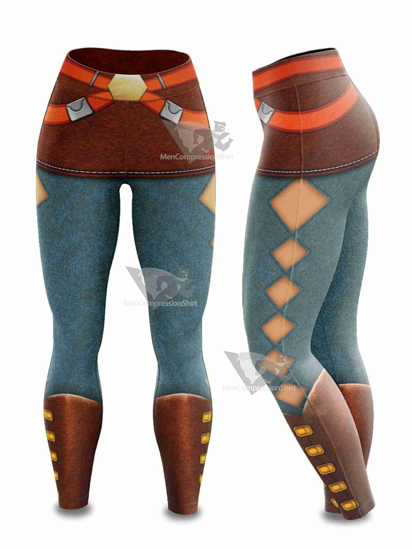 Torguta Warrior Women Compression Leggings