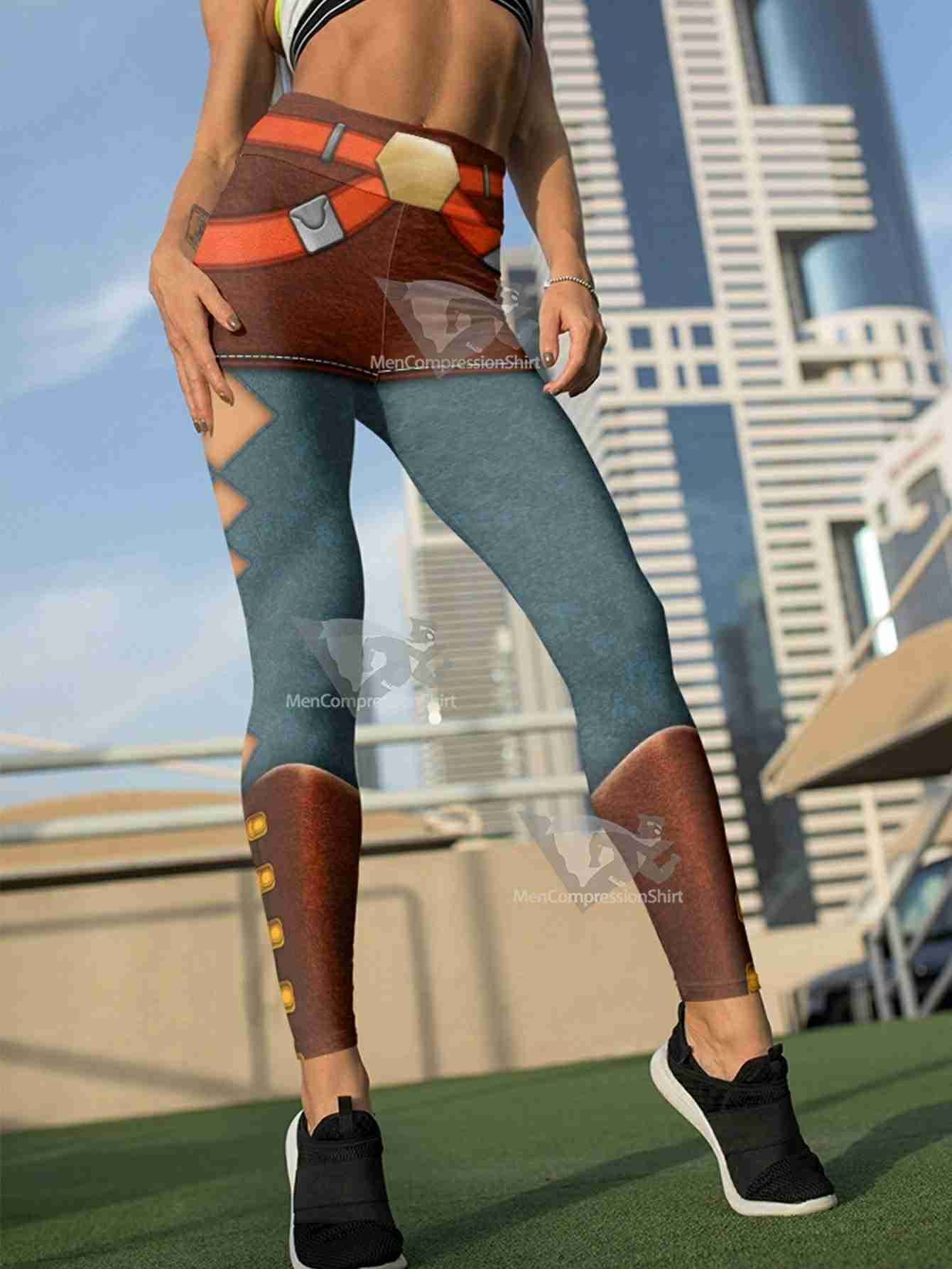 Torguta Warrior Women Compression Leggings