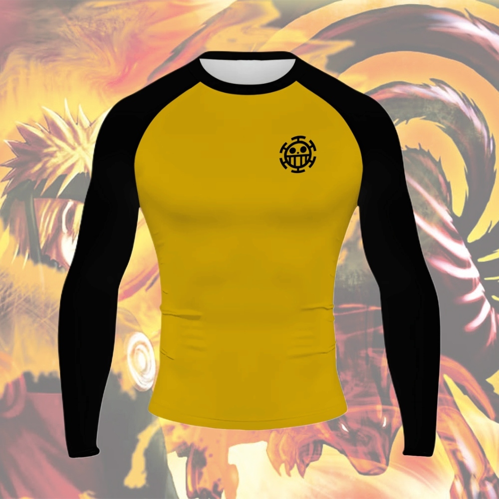 Trafalgar D Law Men Long Sleeve Compression Shirt