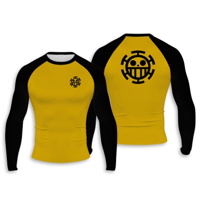Trafalgar D Law Men Long Sleeve Compression Shirt