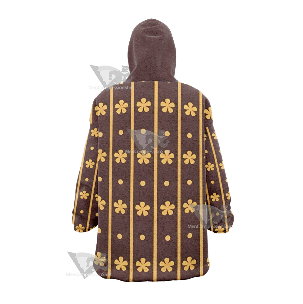 Trafalgar Law Flower Snug Oversized Blanket Hoodie