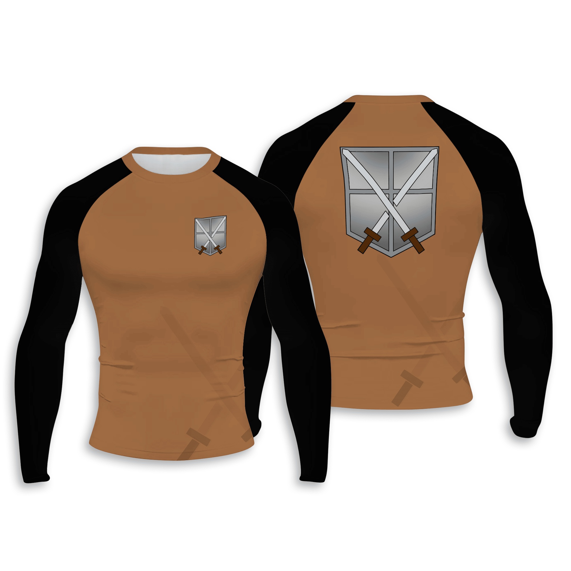 Training Corps Men Long Sleeve Compression Shirt