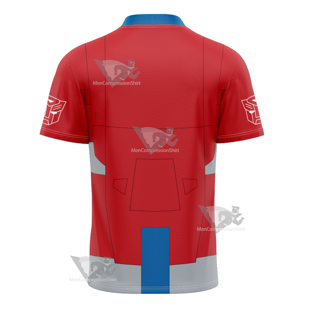 Transformers Optimus Prime G1 Football Jersey