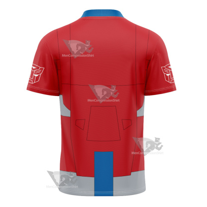 Transformers Optimus Prime G1 Football Jersey