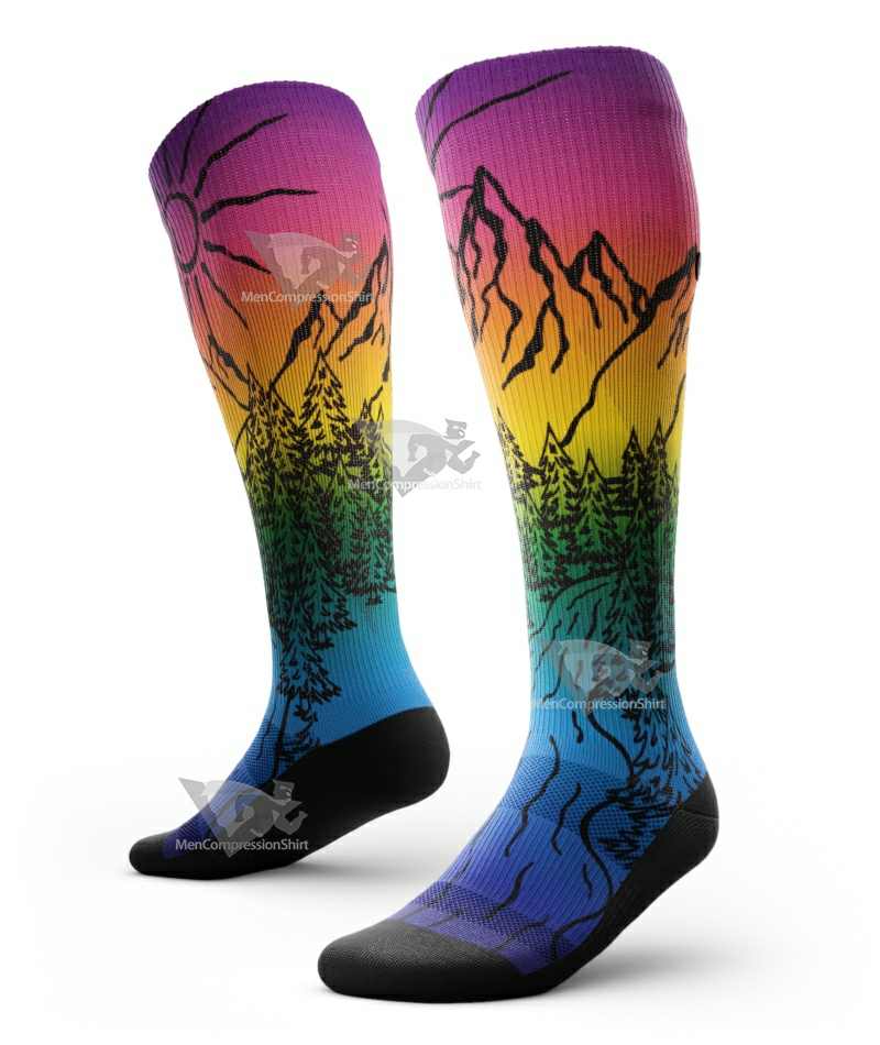Tree Top Trails Knee High Compression Socks