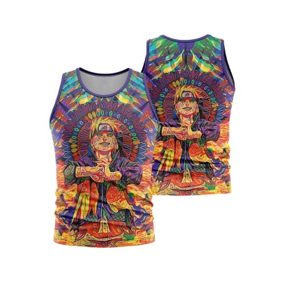 Trippy Sleeveless Compression Shirt