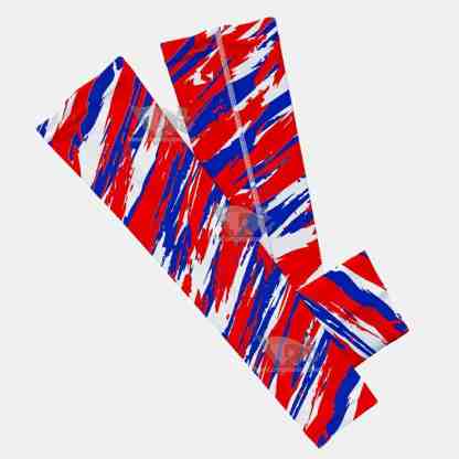 Tryton Red Blue And White Kids Arm Sleeve