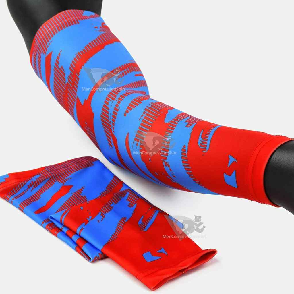 Tryton Ultra Blue Red Arm Sleeve